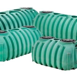 1000 Gallon Septic Tank - NexGen D2. Single Compartment. 60”D x 51”H x 127”L