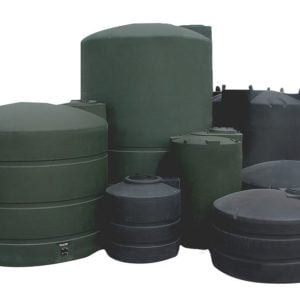 Some of our plastic water storage tanks