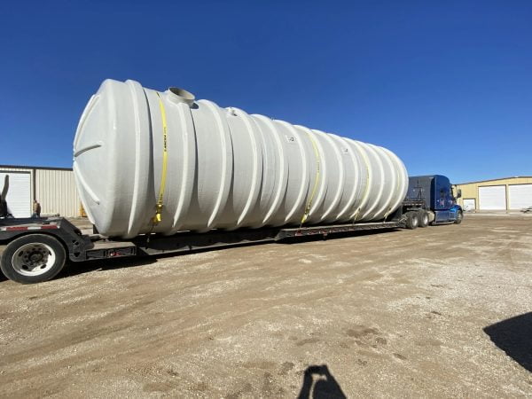 25000 Gallon Underground Fiberglass Tank - Diameter:  10 ft