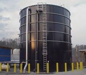 64,000 Gallon Glass-Fused Bolted Steel Tank