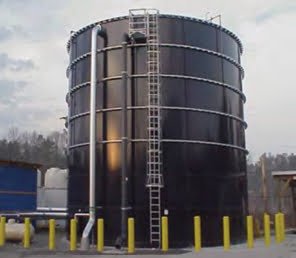 141,000 Gallon Glass-Fused Bolted Steel Tank
