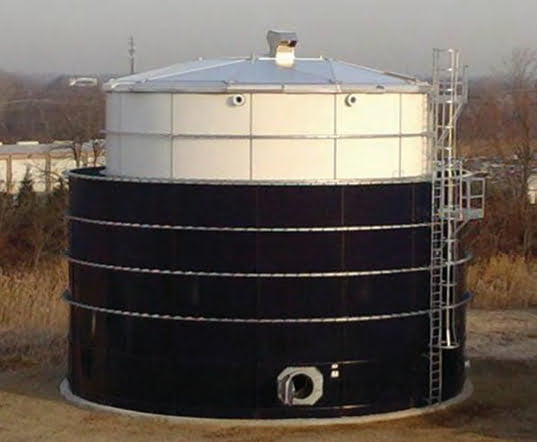 318,000 Gallon Glass-Fused Bolted Steel Tank